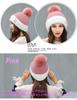 Limakara Knit Hat with Design for and a Slimming Available in Plus Solid and Brushed Perfect for and A Christmas One Size Fits Most Women's Pom-Pom