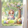 Easter Spring Fairy Wall Stickers Window Decals for Girls Room Bedroom Living Room Kindergarten Background Decor 2026