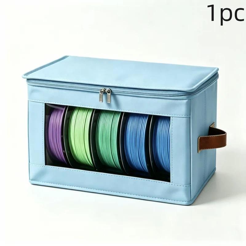 3D Printer Filament Storage Bags 3PCS Tear Resistant Thickened Pouches for Protecting 3D Filament Desktop Printer Workspace