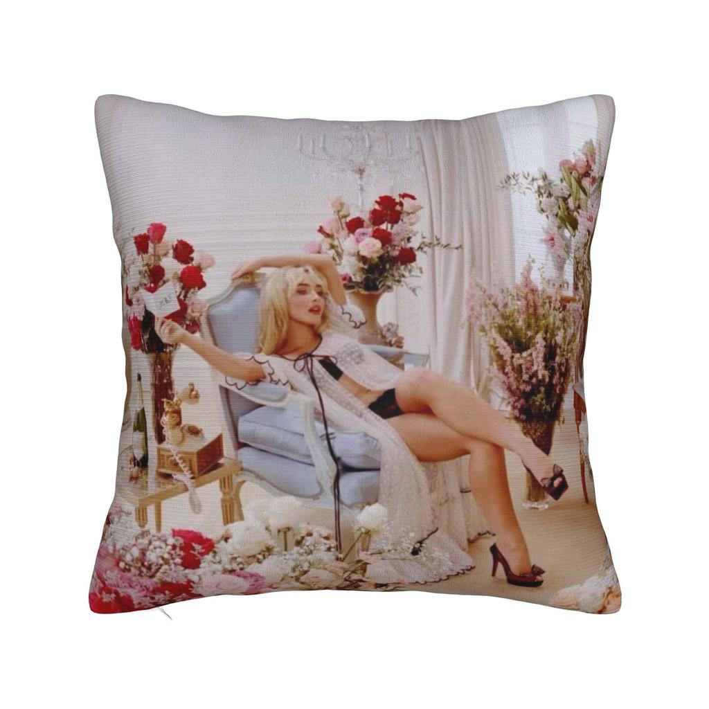 Bedroom Decorations Sabrina Carpenter Eras Tour  Pillowcases Stuff  Pillow Covers Square Multi Size