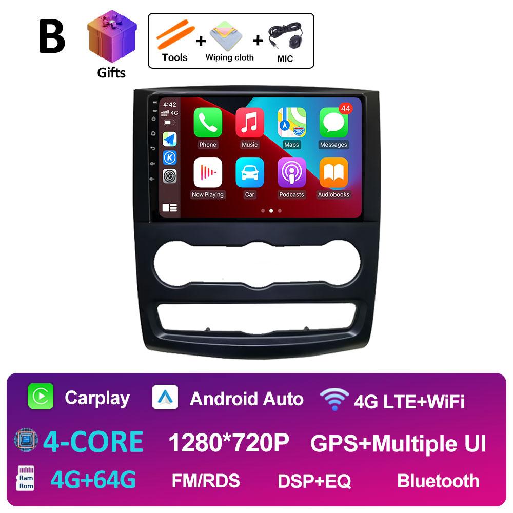 Android 14 Wireless Carplay WIFI Car Video For Mercedes Benz Sprinter Audio Player Smart System Navigation GPS 4G Accessories BT