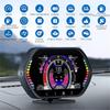 Multi-function HD Instrument F12 HUD OBD2 GPS Car Head Up Display Windshield Car Speedometer Security Alarm