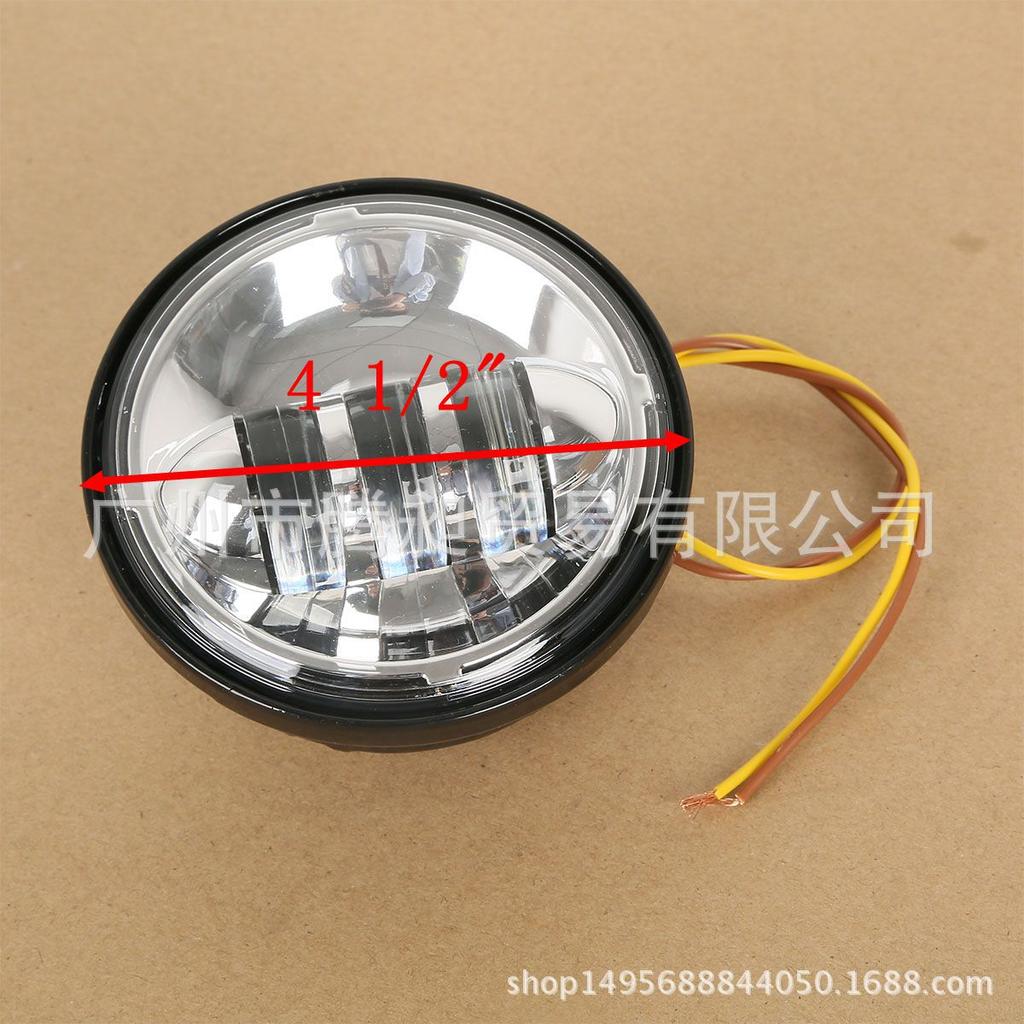 4.5" Super Bright Harley LED Motorcycle Fog & Auxiliary Spotlight Headlight