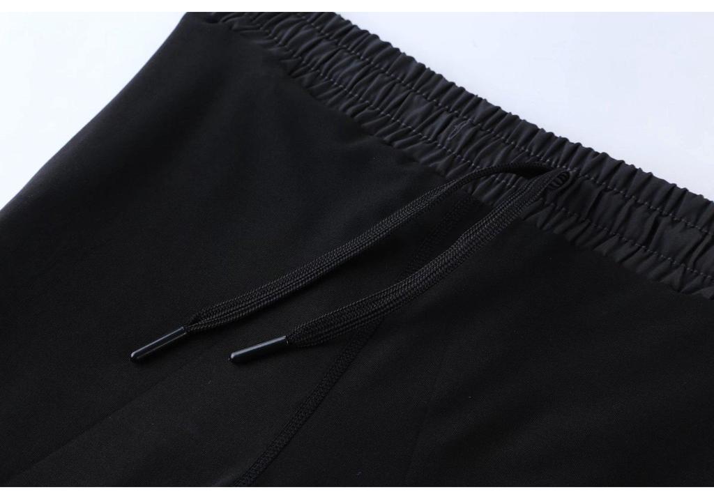 Men's Quick-Drying Double Layer Running Shorts - Anti-Exposure, Four-Point, Fake Two-Piece Design
