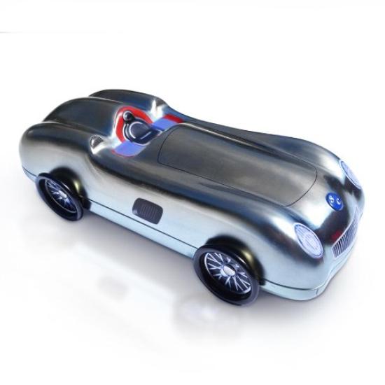 

enesco Silver Sports Car Case 4029929