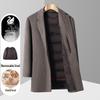 Firstview Men's Winter Suit Overcoat with Detachable Down Liner FV25D1863