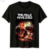 The Hills Have Eyes 1977 Movie Poster Inspired T Shirt Retro 80s Vintage Washed Versatile Streetwear Breathable Stylish