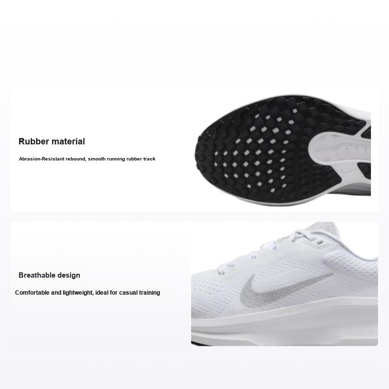 Nike Air Winflo 11 Glitter Swoosh Sneakers da Donna Bianco Polvere di Fotoni Rosso Squadra HQ3467-190