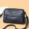 New women's bag large-capacity soft leather bag simple casual large-capacity shoulder messenger bag