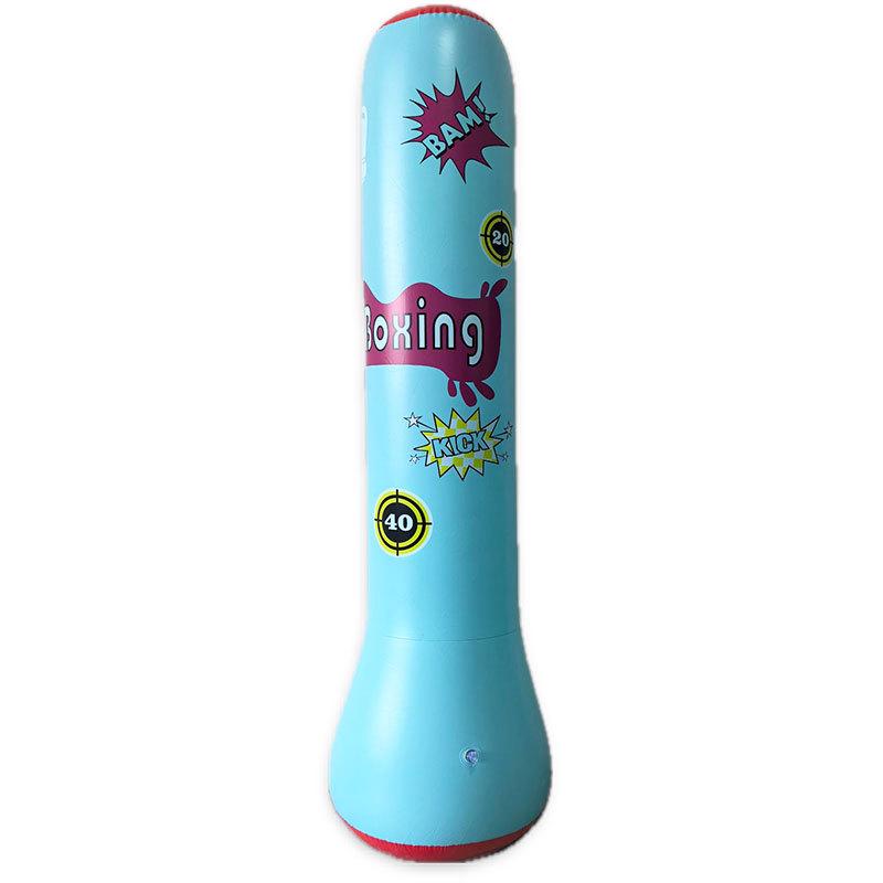 Children's Inflatable Boxing Column - Teen Fitness Standing Sanda Punching Bag