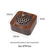 Shangqi Walnut Wood Dry Tea Tray with Incense Burner