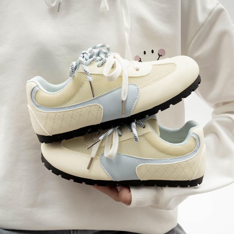 Belle Studenten moralische Trainingsschuhe Sommer Neu Leichtgewicht Weichsohle Mesh Atmungsaktiv Freizeitsschuhe B