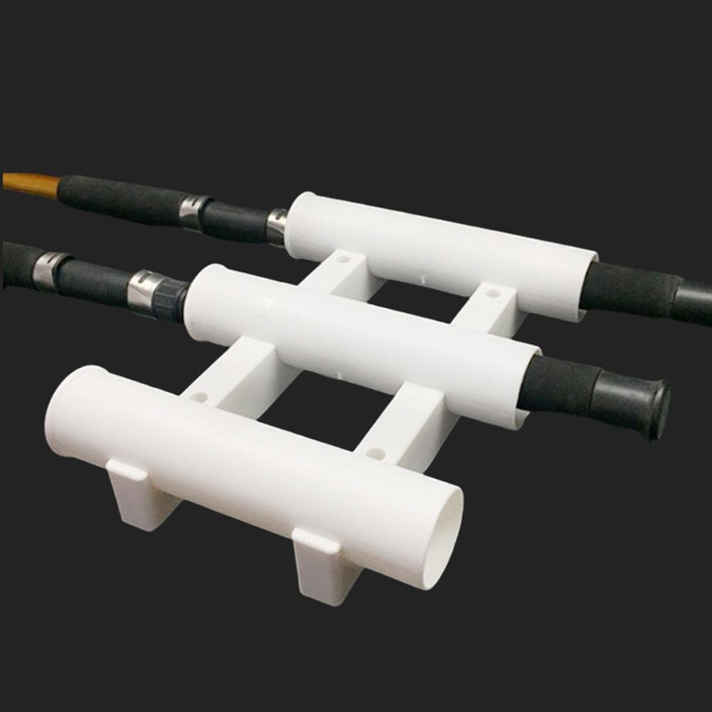 Fishing Rod Rack 3 Link Tube Fishing Rod Racks Socket Quick Release for Boat Marine Firmly Install Portable Kayak Yacht Tackle