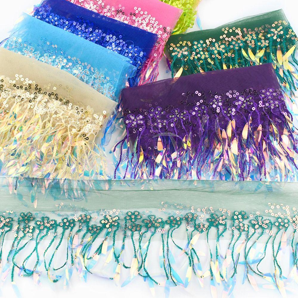 10 Yards DIY Craft Lace Trim 6 Inches Tassel Fringe Fringe Trimming Ribbon Lamp Shade