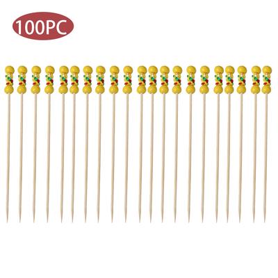 100pc Pick Buffet Obst Gabel Party Dessert Stick Cocktail Spieß