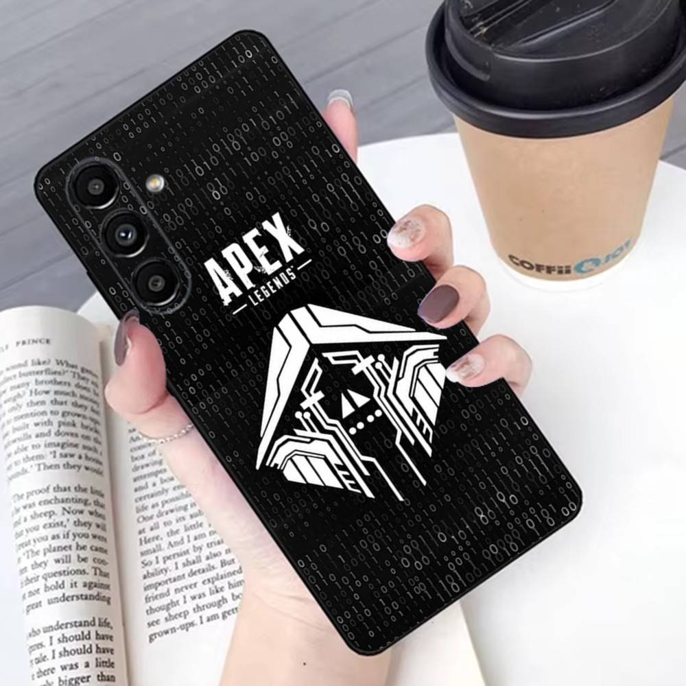 Game A-Apex Legends Phone Case For Samsung S 25,24,23,22,30,21,10,9,Ultra,Plus,Lite,FE,4G,5G Black Soft Case