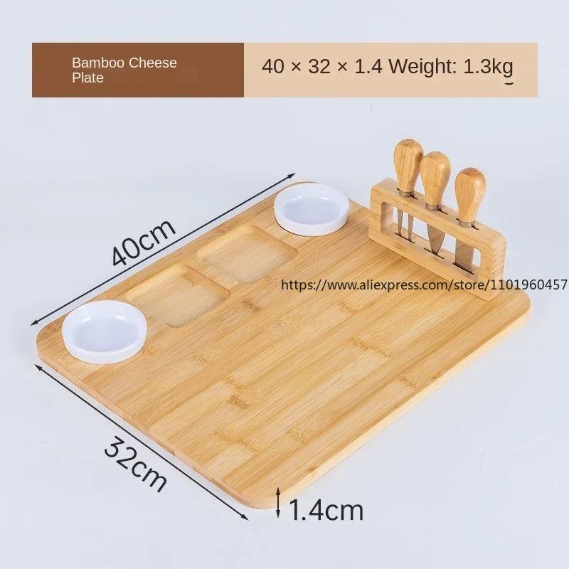 Bamboo Tray Stand Indoor Plate Nursery Plant Holders Garden Saucers Storage Desktop Bonsai Decoration