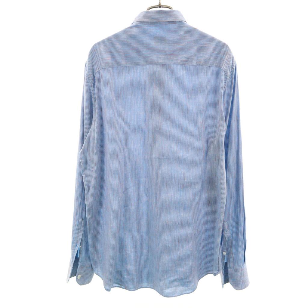 Armani Collezioni Long Sleeve Shirt M Blue Men's Used