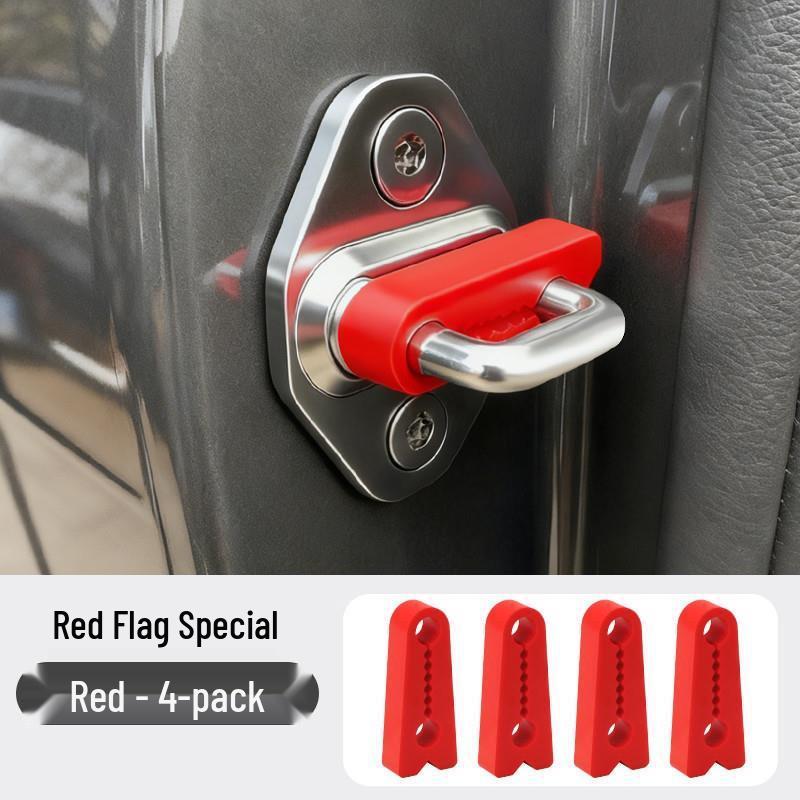 

Silicone Shock Absorbing Door Lock Cover for Hongqi H5 HS5 EQM5 HS3 HS7 H7