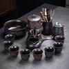 Auspicious Dragon Purple Clay Automatic Anti-Scalding Tea Set