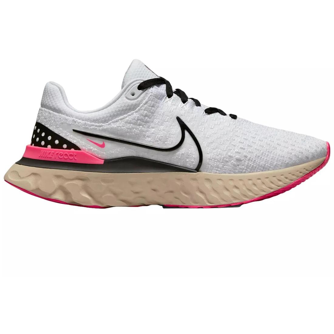 

Кроссовки Nike React Infinity Run Flyknit 3 Белый Гиперрозовый(ДХ5392-101) 40
