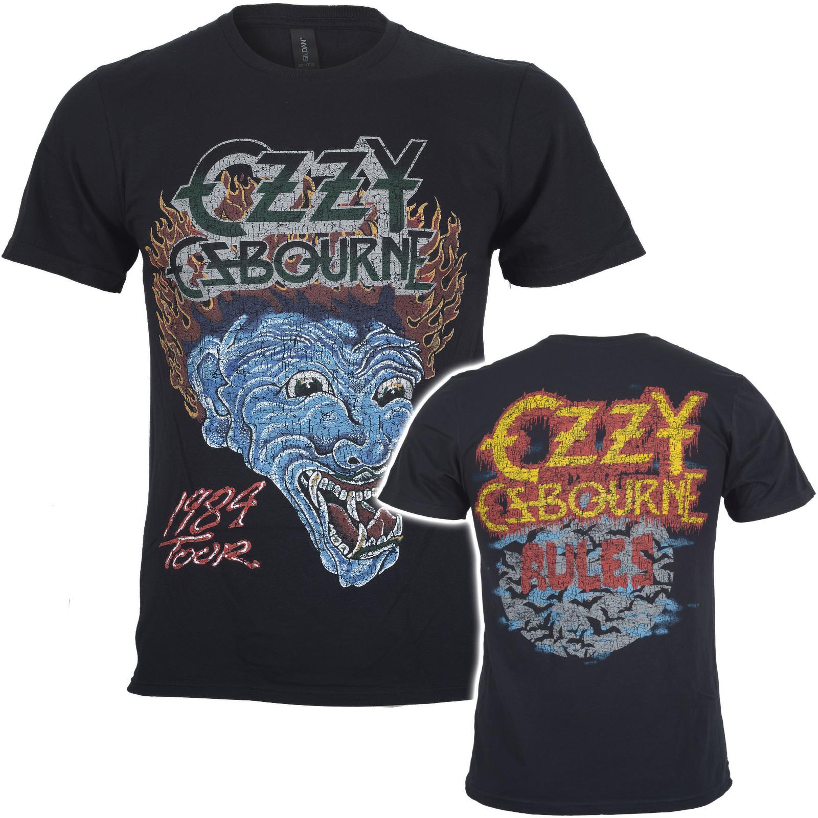

Футболка Ozzy Osbourne Bark At The Moon Tour 1984 Черная Официальная Новая 2XL