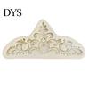 Cake Topper Mold Fondant Non-sticky Easy Demoulding Food Grade Retro Dessert Embossment Pattern Crown Cupcake Baking Accessories