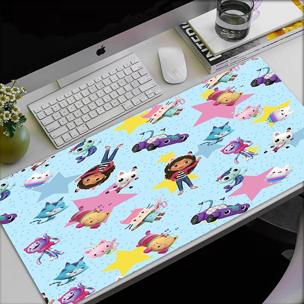 Gabby’s Dollhouse Theme Mouse Pad, Non Slip Rubber Base, Multifunctional Office & Home Decor, Perfect for Workspace Personalization.
