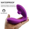 Tragbarer Vibrator zum Saugen der Vagina, 10 Geschwindigkeiten, vibrierender Saugnapf, Klitorisstimulator, flexibles Oralsex-Spielzeug