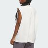 adidas sports simple and comfortable sleeveless loose tank top, unisex, white