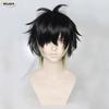 Towa Cosplay Wig Slow Damage Cosplay Short Black Blonde Heat Resistant Synthetic Hair Halloween Party Anime Wigs + Wig Cap