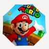 1pc Mario Adventure Automatic Open/close Folding Portable Umbrella with 8-Rib Structure for Women/Men, All-Season Use  a0901137