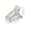 5pcs Nail Extension Builder Clips for Quick Poly Gel Manicure Nail Art Tool Essentials Unscented