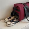 Fitness bag, men's and women's training, sports bag, hand luggage bag, short-distance travel bag, independent shoe compartment, swimming bag.