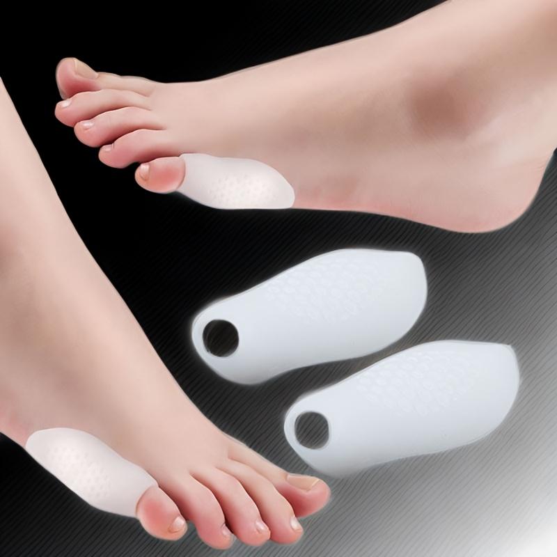 1 Pair Little Toe Separator Tool Silicone Product Soft Foot Care