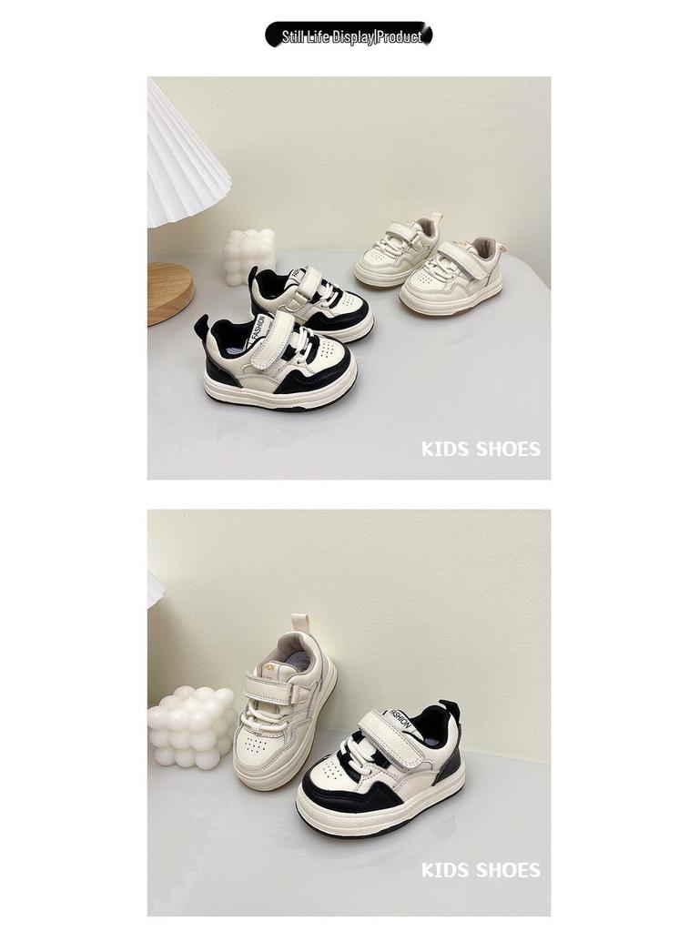Baby Soft Sole Canvas Sneakers for Boys & Girls, 1-2 Years - Spring/Autumn Walking Shoes