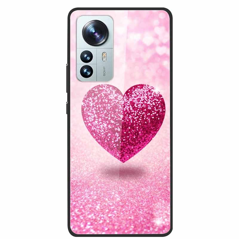 Tempered Glass Cases For Xiaomi 12T 5G Case Hard Phone Back Cover for Xiaomi 12T Pro Protection Shells Mi 12 T 12TPro 2022 Cool