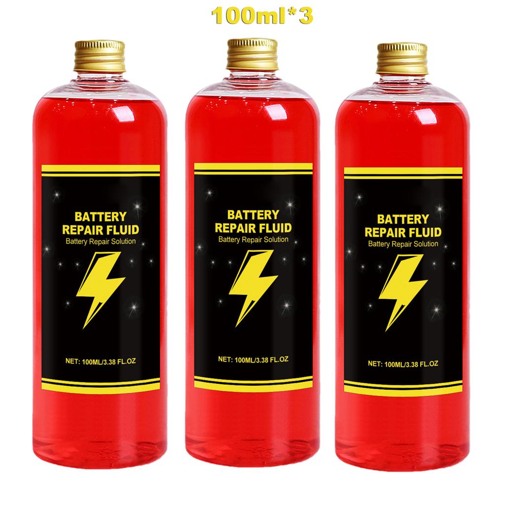 Car Battery Repair Fluid Battery Restore Liquid Effective 100ml Extends Battery Life Efficient Repair For Golf Cart Car Truck
