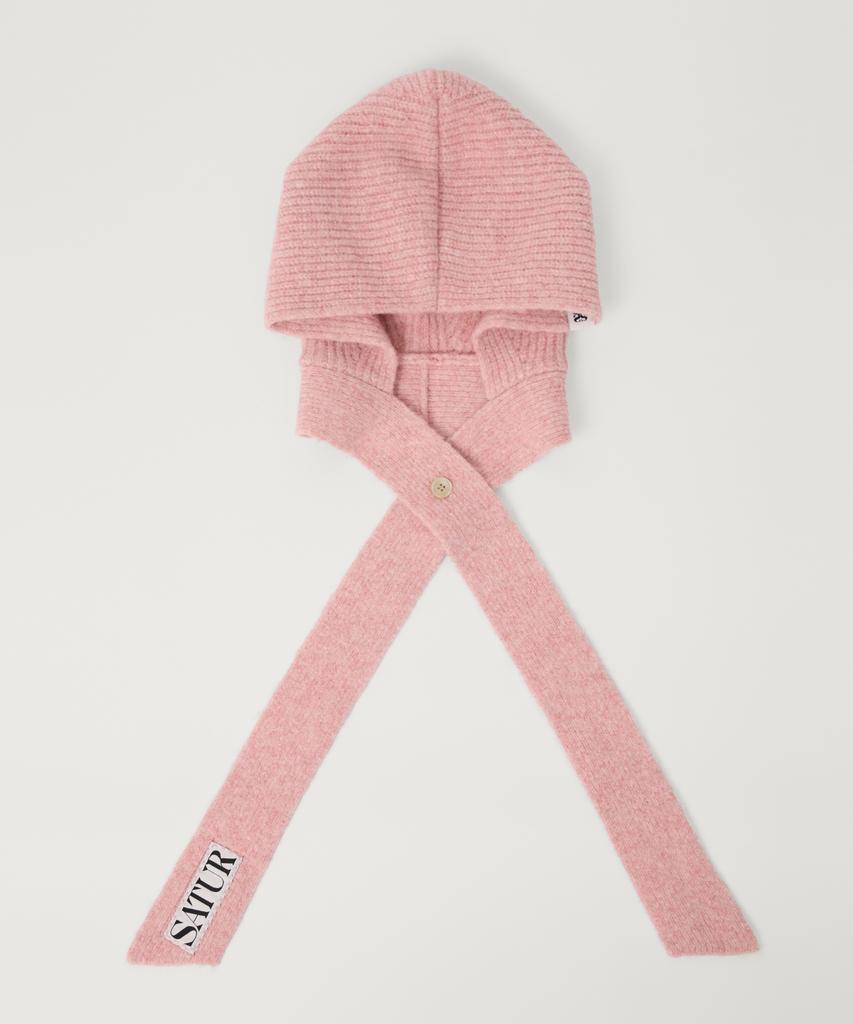 Seteo (W) Knit Balaclava Light Pink