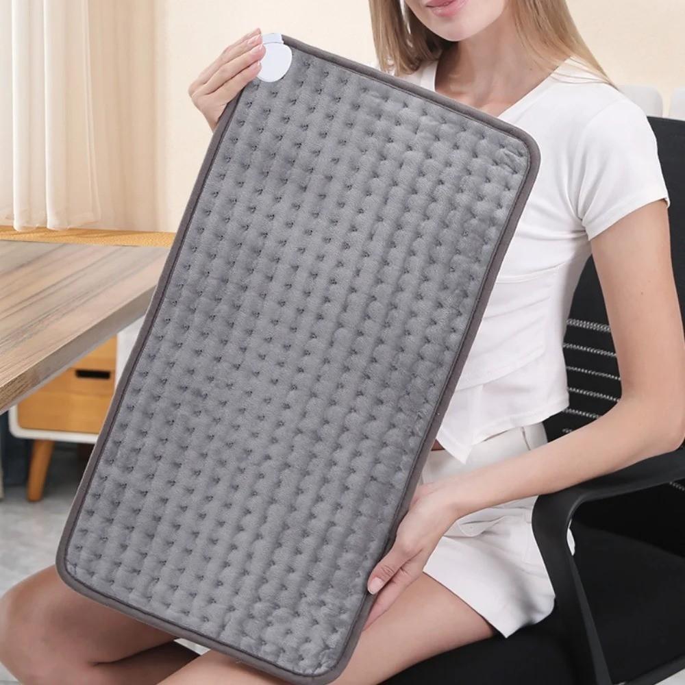 Nackenschmerzlinderung Zeitgesteuertes Physiotherapie-Pad Multifunktionales Heizkissen Tragbar Winterwärme Elektrische Heizdecke