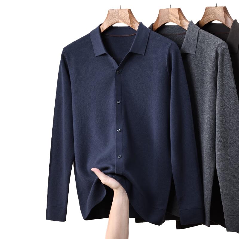 

ROMON Men s 100% Fine Wool Cardigan M