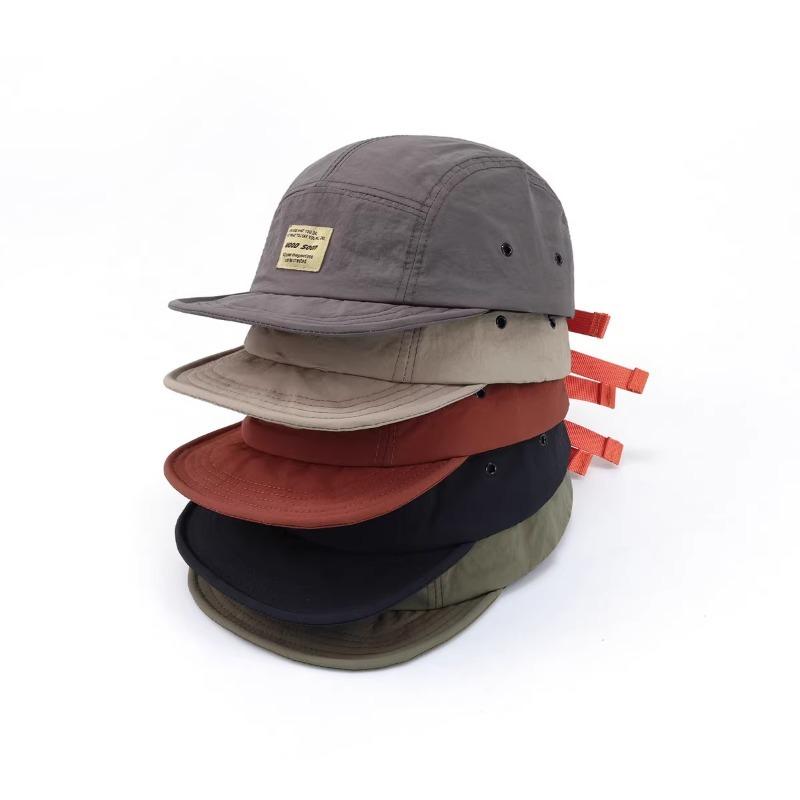 Japanese Quick-drying Breathable Short Brim Baseball Cap Men Women Face Small Foldable Soft Top Hip-hop Cap Women Soft Brim Hat