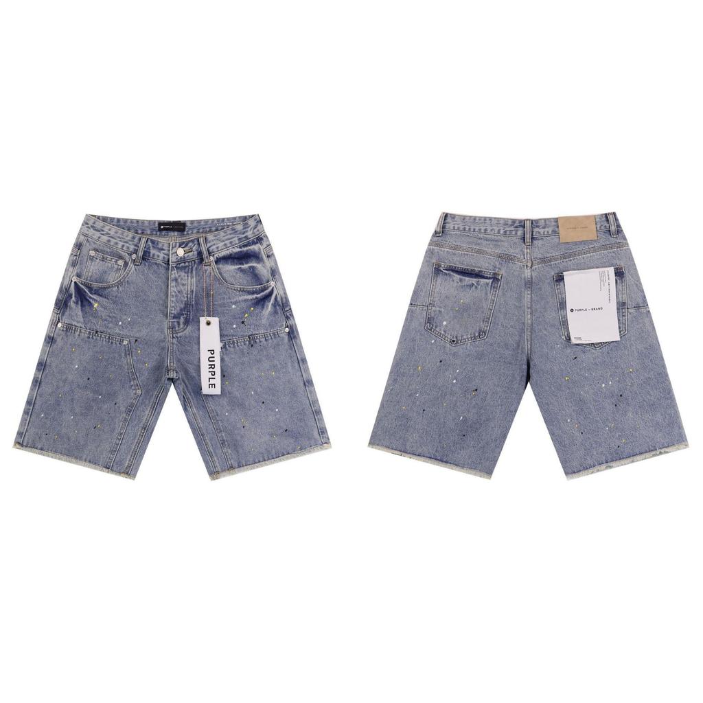 RogueWave Trendy Streetwear Ripped Luxury Clothing Men's Denim Knee Length Shorts Summer Solid Distressed Jeans