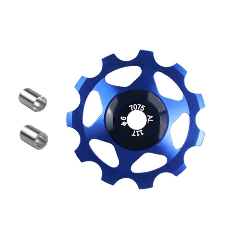 Bike Rear Derailleurs Pulleys Steel Bearing Pulleys 11T Aluminiums Alloys Jockeys Wheel Bike Part Easy Installation