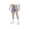 Nike Dri-Fit Solid Color Logo High-Waisted Split Drawstring Casual Shorts Men shorts Silver-Gray DM4755-084