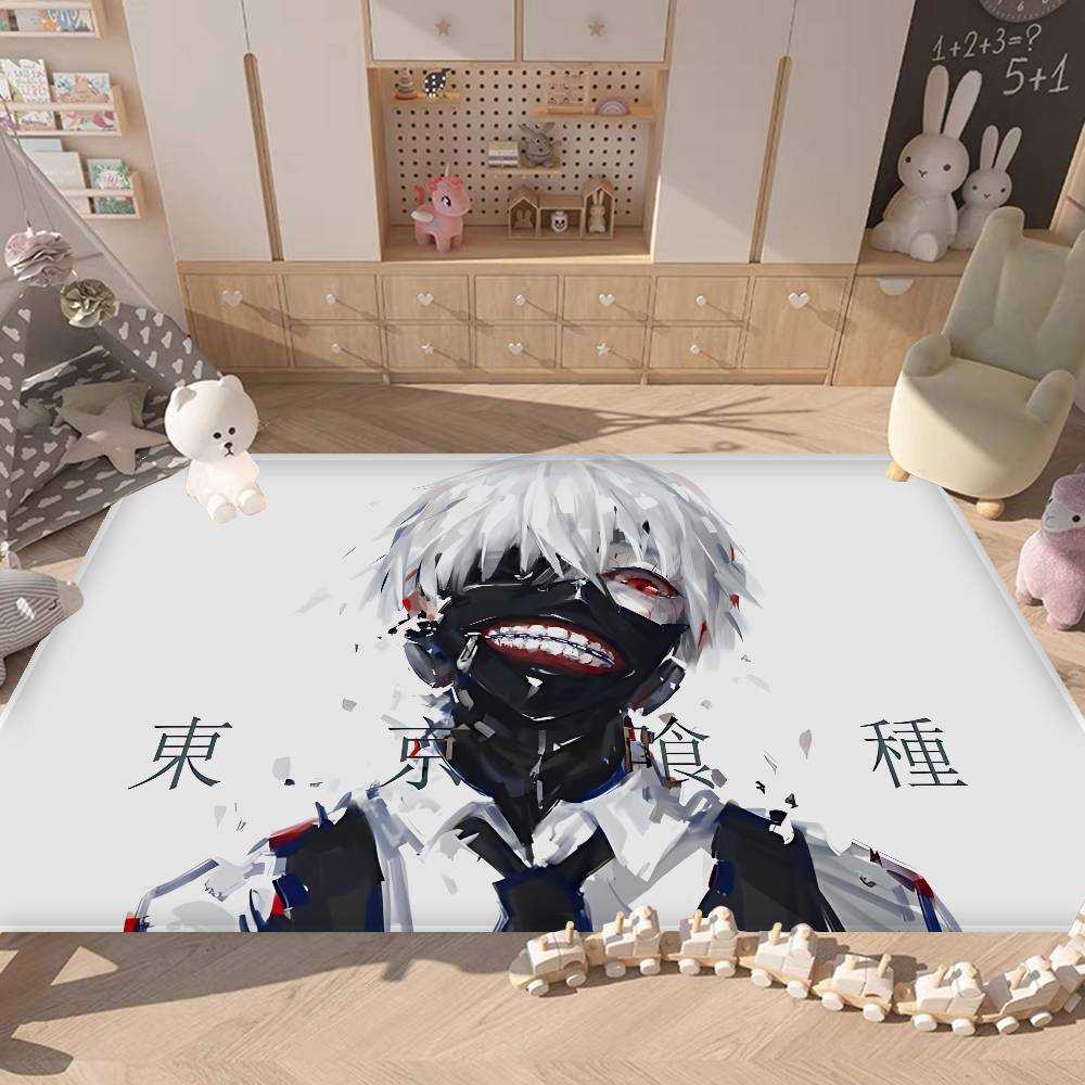 

Коврик для ванной Tokyo Ghoul, противоскользящий, впитывающий воду, длинный, с подушкой, коврик для спальни, приветственный коврик 40x60cm