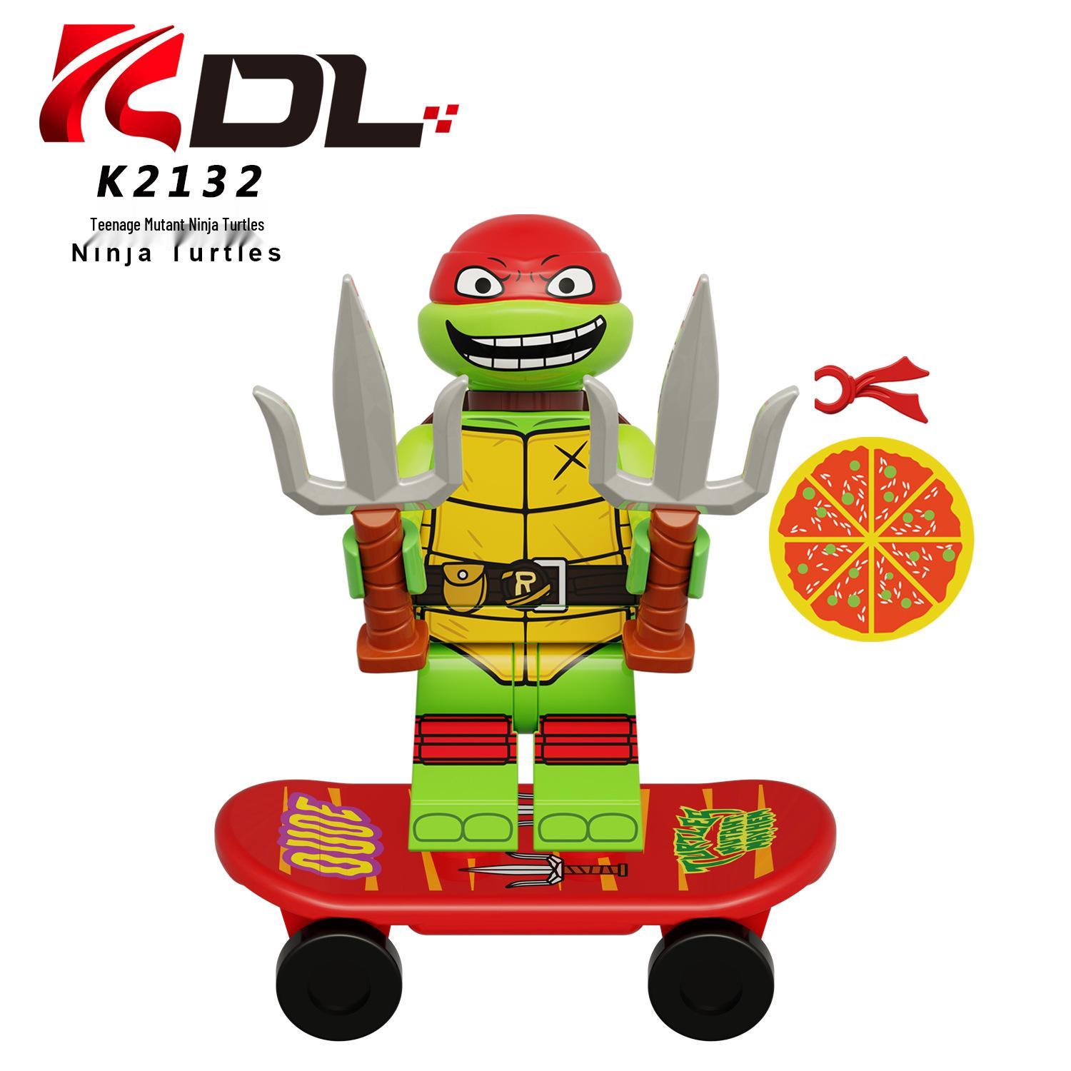 KDL831 KDL817 Набор игрушек-конструкторов минифигурок Черепашек-ниндзя