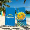 La C-Chargers-Es Cool Logo Towel For Outdoor Camping Beach Towel Super Absorbent Quick-Drying Summer Towel