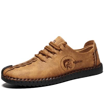 Men's Casual Shoes Fashion Driving Shoes For Men Loafers Genuine Leather Men Shoes Plus Size 48
