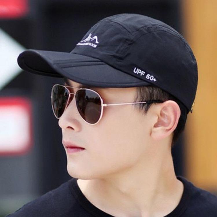 Hat Men's Summer Long Brimmed Duck Tongue Hat Outdoor Sunscreen Hat Sunscreen Baseball Hat Women's Hat